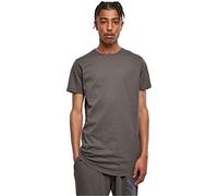 Urban Classics Shaped Long Tee Uomo T-Shirt Grigio S 100% Cotone Taglia Extra