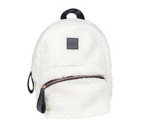 Urban Classics Borsa Sherpa Mini Backpack Offwhite Bianco