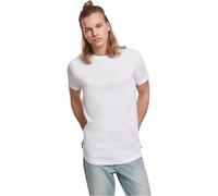 Urban Classics Short Shaped Turn Up Tee, Maglietta a Maniche Corte Uomo, Bianco (White 00220), XX-Large