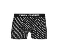 Urban Classics Shorts 5-Pack Boxer a Pantaloncino, Bur/Dkblu+Bianco/Nero + Bianco + AOP+Nero, L (Pacco da 5) Uomo