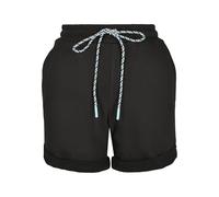 Urban Classics Shorts Ladies Beach Terry Hose, Pantaloncini, Nero, XS