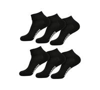 Urban Classics Socken High Sneaker Socks 6-Pack Calzini, Nero, 39-42 Unisex-Adulto
