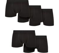 Urban Classics Solid Organic Cotton 5-pack Boxers Nero 2XL Uomo