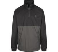 Urban Classics Giacca leggera Stand Up Collar Pull Over Nero/Scurohadow S Nero