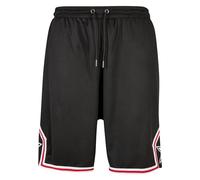 Urban Classics Starter Star Leg Sports Shorts, Pantaloncini Uomo, Nero, L