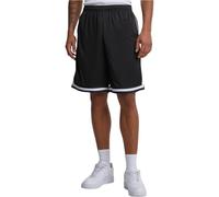 Urban Classics Stripes Mesh Shorts Pantaloncini, Blkblkwht, XXXXXL Uomo