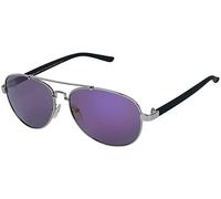 Urban Classics Sunglasses Mumbo Mirror Uc, Occhiali Unisex Adulto, Argento/Viola, Taglia unica