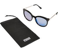 Urban Classics Sunglasses October UC, Occhiali Unisex-Adulto, Nero/Blu, One Size