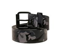 Urban Classics Synthetic Leather Camo Belt Cintura, Camouflage Scuro, L/XL Unisex-Adulto