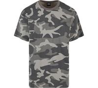 Urban Classics T-Shirt Camo Oversized Da Uomo In Cotone Nuovo