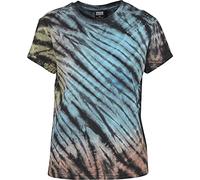 Urban Classics T-Shirt Ladies Tie Dye Boyfriend Tee, Black, L Donna