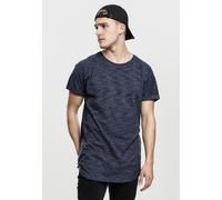 Urban Classics T-shirt Long Space Dye Turn Up Tee Black/White S Nero