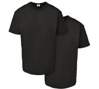 Urban Classics Organic Basic Short Sleeve T-shirt 2 Units Nero 5XL Uomo