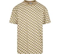 Urban Classics T-Shirt Oversized A Quadri In Jersey Per Uomo In Cotone
