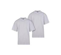 Urban Classics Tall Tee, Confezione da 2 T-Shirt, Bianco e Bianco, XXXXL Uomo