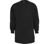 URBAN CLASSICS Maglietta Basic a Maniche Lunghe e Polsini da Uomo, Maglia Oversize con Girocollo in Cotone, Materiale Comodo, Taglie M - 6XL