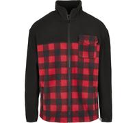 Urban Classics Tappeto Motivi Polar Pile Tracciare Giacca a Quadri Taschino