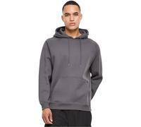 Urban Classics Blank Hoodie Uomo Felpa con Cappuccio Grigio Scuro XXL