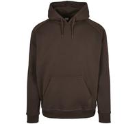 URBAN CLASSICS Felpa con Cappuccio per Uomo, Invernale, Hoody Tinta Unita, Basic Casual Style, Colore: marrone, Taglia: M