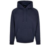 URBAN CLASSICS Felpa con Cappuccio per Uomo, Invernale, Hoody Tinta Unita, Basic Casual Style, Colore: blu navy, Taglia: 3XL
