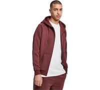Urban Classics TB014C-Zip Hoody, Felpa con Cappuccio Uomo, Cherry, L