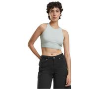 Urban Classics Tb1498-ladies Cropped Rib Top Canottiera, Menta Gelata, S Donna