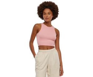 Urban Classics Tb1498-ladies Cropped Rib Top Canottiera, Rosa Limonata, 5XL Donna