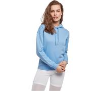 URBAN CLASSICS Felpa con Cappuccio Donna Invernale, Pullover Caldo Manica Lunga, Maglione Pesante per Ragazza, Colore clearwater, Taglia XS