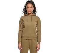 URBAN CLASSICS Felpa con Cappuccio Donna Invernale, Pullover Caldo Manica Lunga, Maglione Pesante per Ragazza, Colore tiniolive, Taglia XS