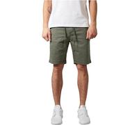 Urban Classics TB1609-Stretch Twill Joggshorts, Pantaloncini Uomo, Olive, XXL