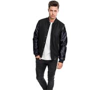 Urban Classics Giacca di mezza stagione nero, Taglia XS