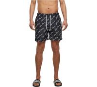 Urban Classics Tb2679 Costume a Pantaloncino, Logo Blackscript, 5XL Uomo