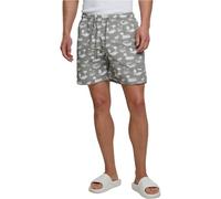 Urban Classics Tb2679-pattern Swim Shorts Trunks, Paleoliva/Bianco, M Uomo