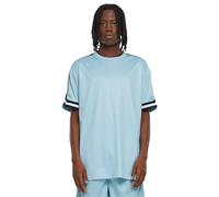 Urban Classics Maglietta A Maniche Corte Oversized Stripes Mesh