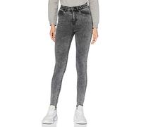 Urban Classics Ladies High Waist Skinny Jeans Black Heavy Acid Washed Taglia: 27/30 | Jeans Slim Fit Outlet | Donna | Nero