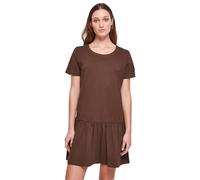 Urban Classics Tb4104-ladies Valance Tee Dress Vestito, Marrone, M Donna