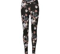 Urban Classics TB4771-Ladies Soft AOP Leggings, Pantaloni Donna, Blacksoftflower, 5XL