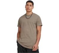 Urban Classics TB638-Shaped Long Tee, T-Shirt Uomo, Army Green, 4XL