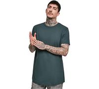 Urban Classics TB638-Shaped Long Tee, T-Shirt Uomo, Bottlegreen, S