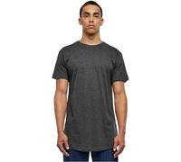 Urban Classics TB638-Shaped Long Tee, T-Shirt Uomo, Charcoal, M