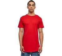 Urban Classics TB638-Shaped Long Tee, T-Shirt Uomo, Fire Red, XXL