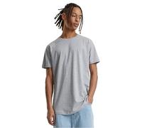 Urban Classics TB638-Shaped Long Tee, T-Shirt Uomo, Grey, L