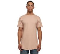 Urban Classics TB638-Shaped Long Tee, T-Shirt Uomo, Light Rose, S