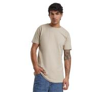 Urban Classics TB638-Shaped Long Tee, T-Shirt Uomo, Sand, 5XL