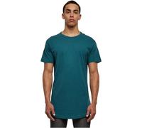 Urban Classics TB638-Shaped Long Tee, T-Shirt Uomo, Teal, S