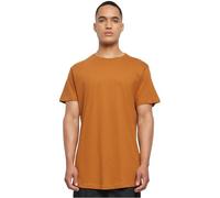Urban Classics TB638-Shaped Long Tee, T-Shirt Uomo, Toffee, XL