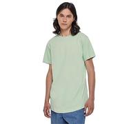 Urban Classics Shaped Long Tee T-Shirt, Verde Vintage, S Uomo