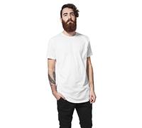 T-shirt Urban Classic shaped long Blanc 2XL