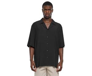 Urban Classics Tb6656-loose Viscose Shirt Camicia, Nero, XL Uomo