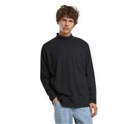 Urban Classics Tb6775-mock Neck Longsleeve T-Shirt, Nero, XXXXL Uomo